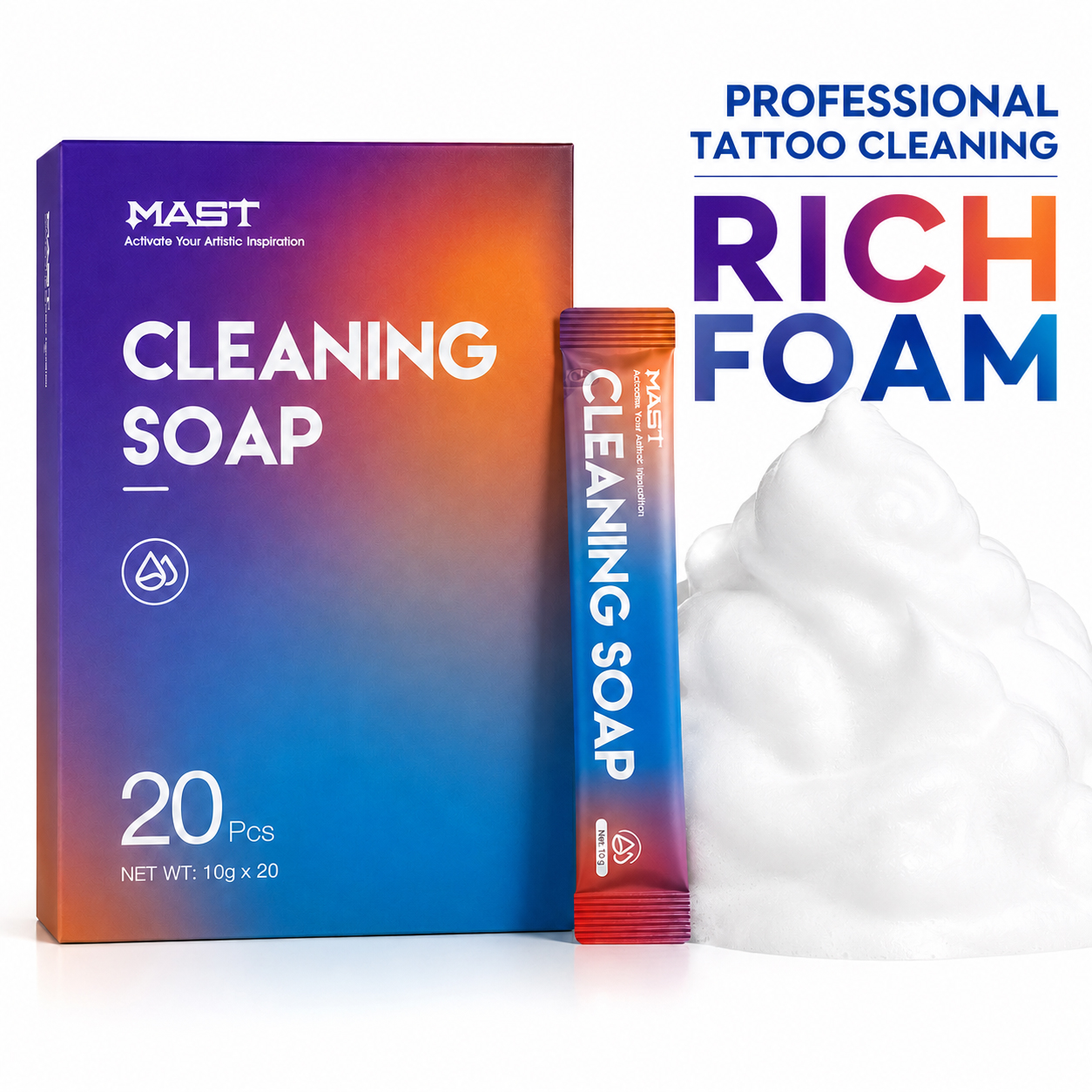 MAST Tattoo Cleaning Soap Effi - Aloe Vera Pot บทวิจารณ์และราคา