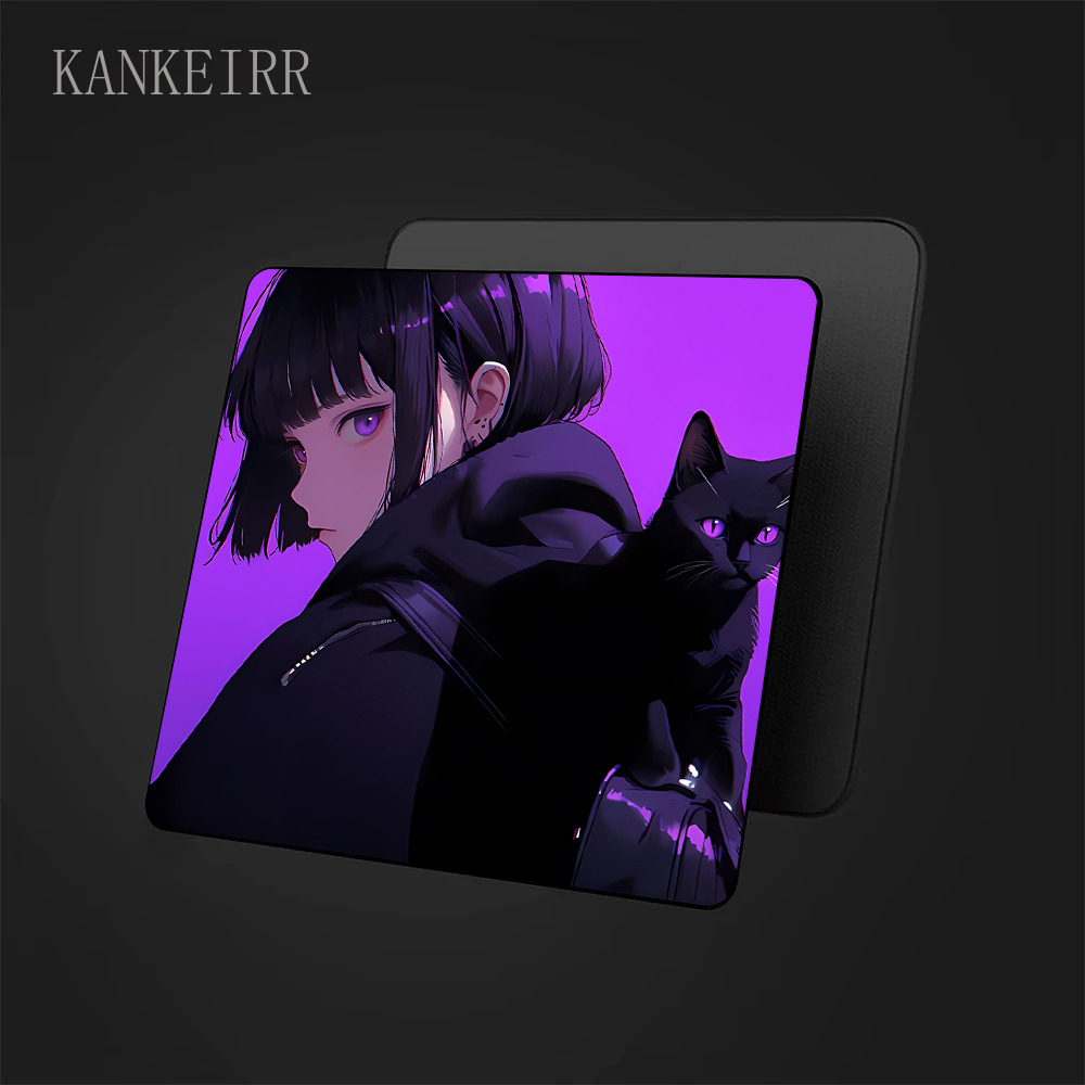 Kawaii Anime Purple Girl Mouse - Tradescantia Purple บทวิจารณ์และราคา