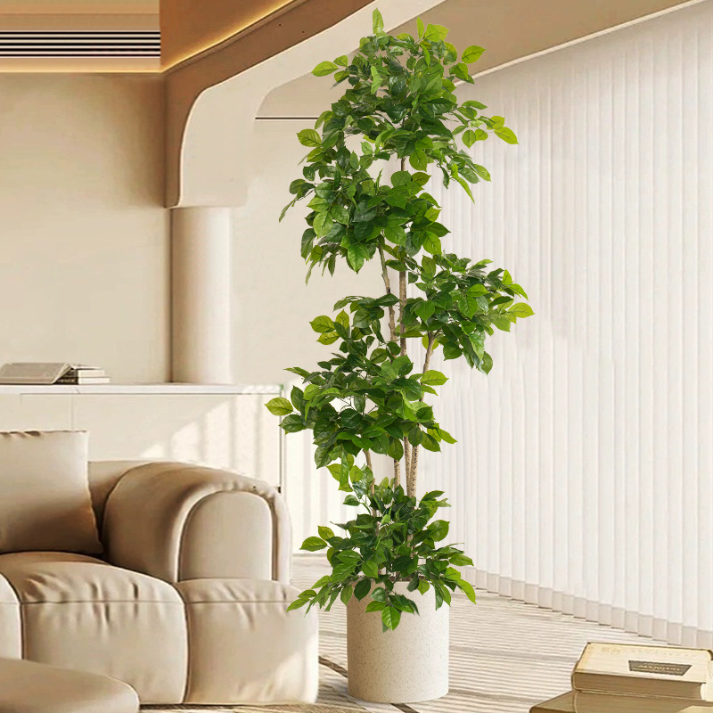 2-78in Large Fake Plants Artif - Dracaena Marginata บทวิจารณ์และราคา