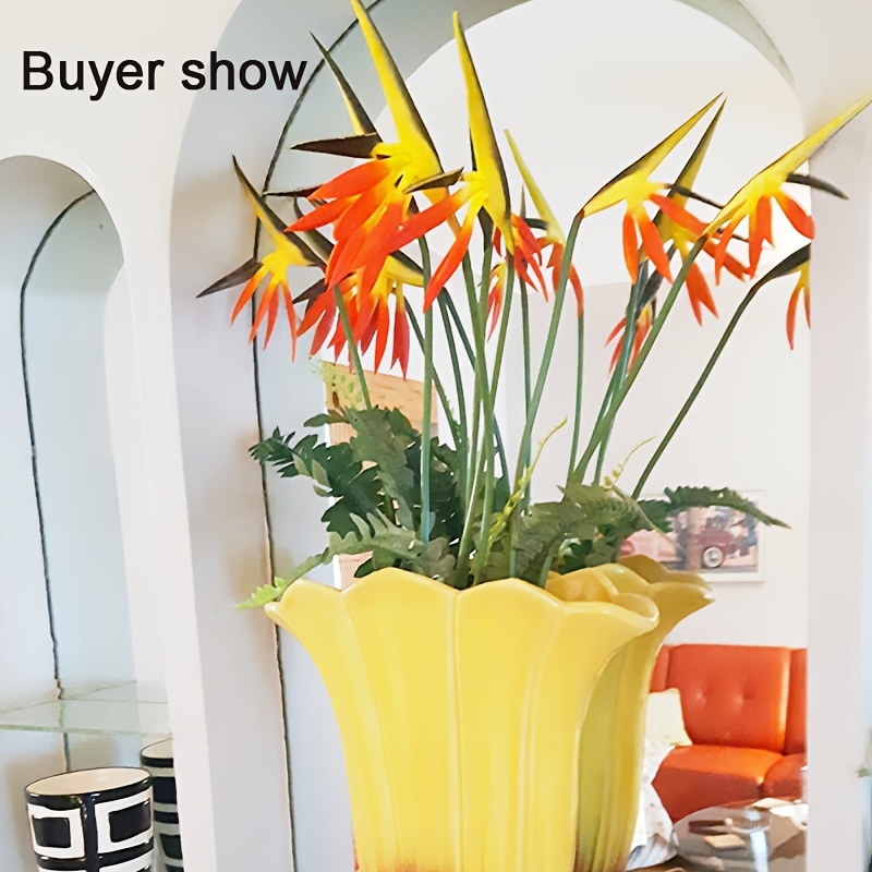 Artificial Flowers Bird of Par - Bird Paradise Strelitzia บทวิจารณ์และราคา