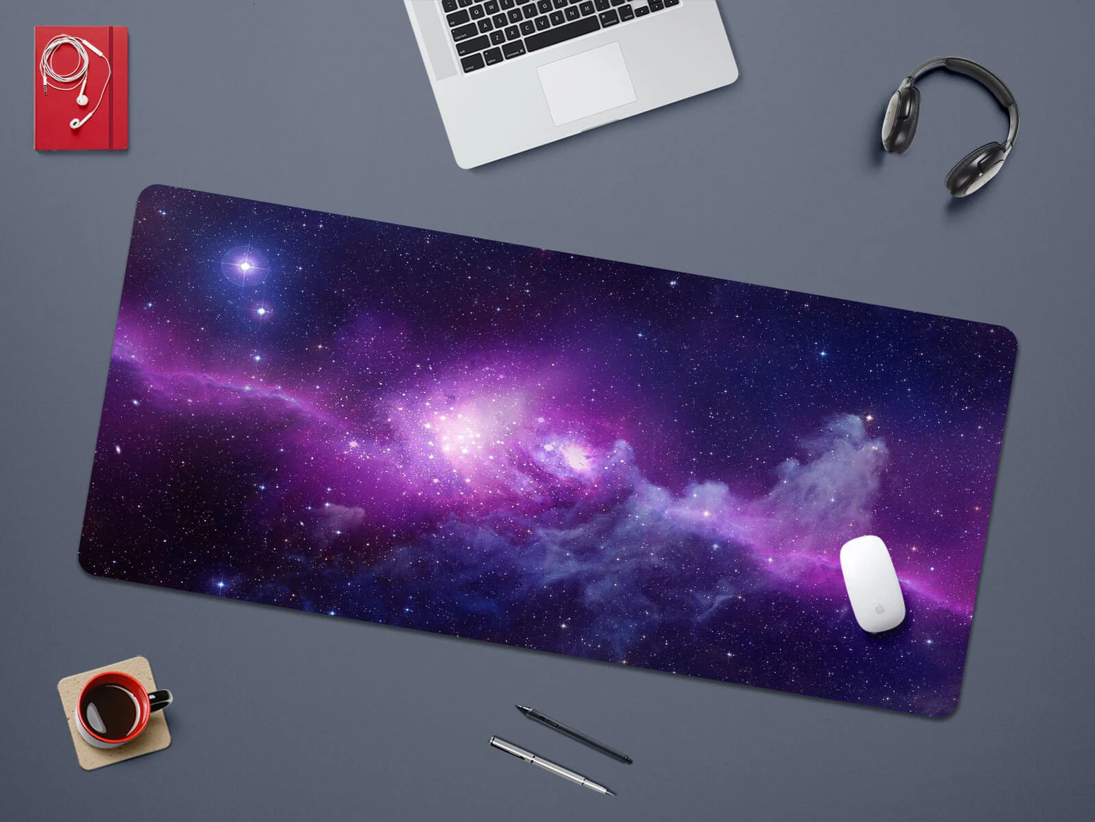 Purple Universe Mouse Pad Xl D - Tradescantia Purple บทวิจารณ์และราคา