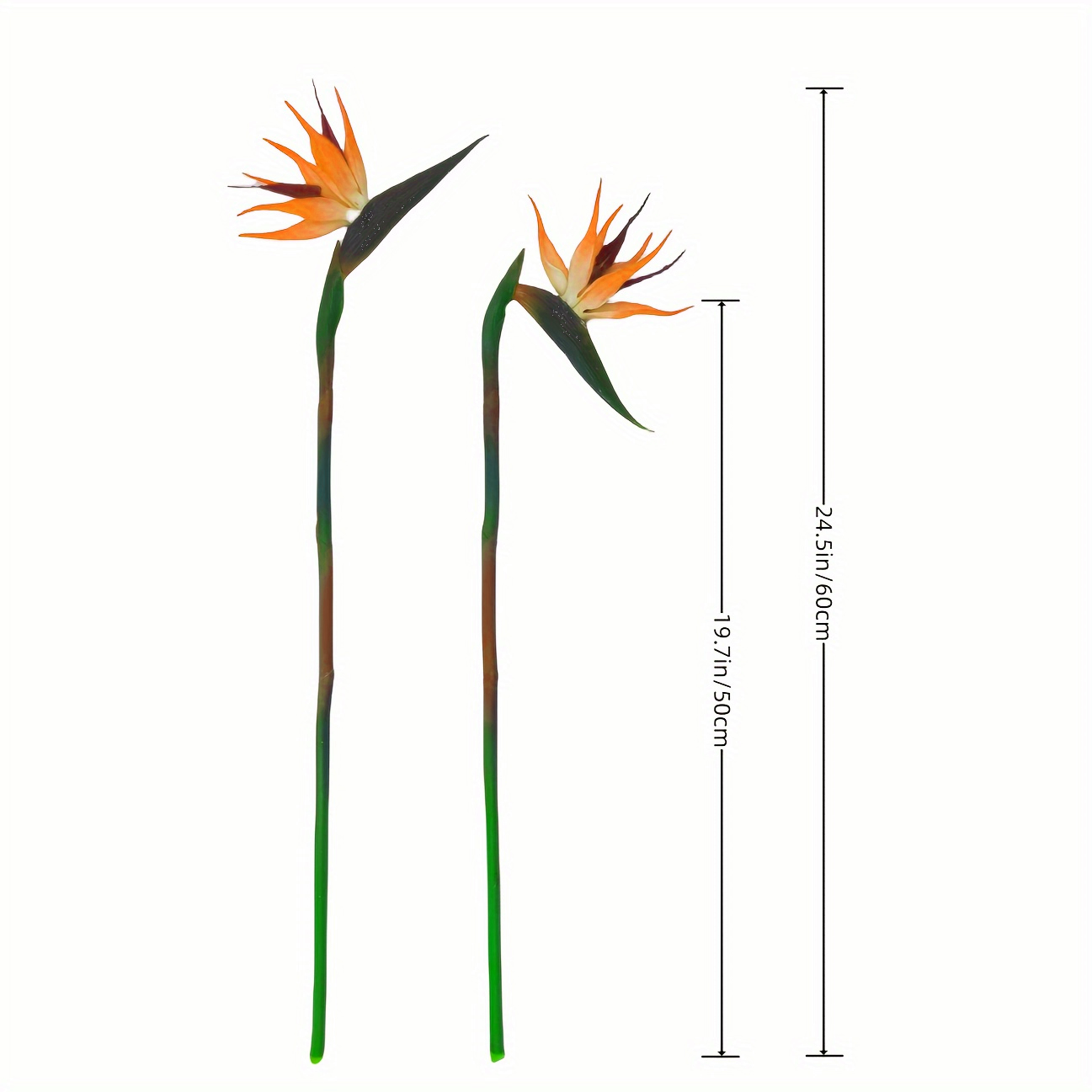3pcs Artificial Bird Of Paradi - Bird Paradise Strelitzia บทวิจารณ์และราคา