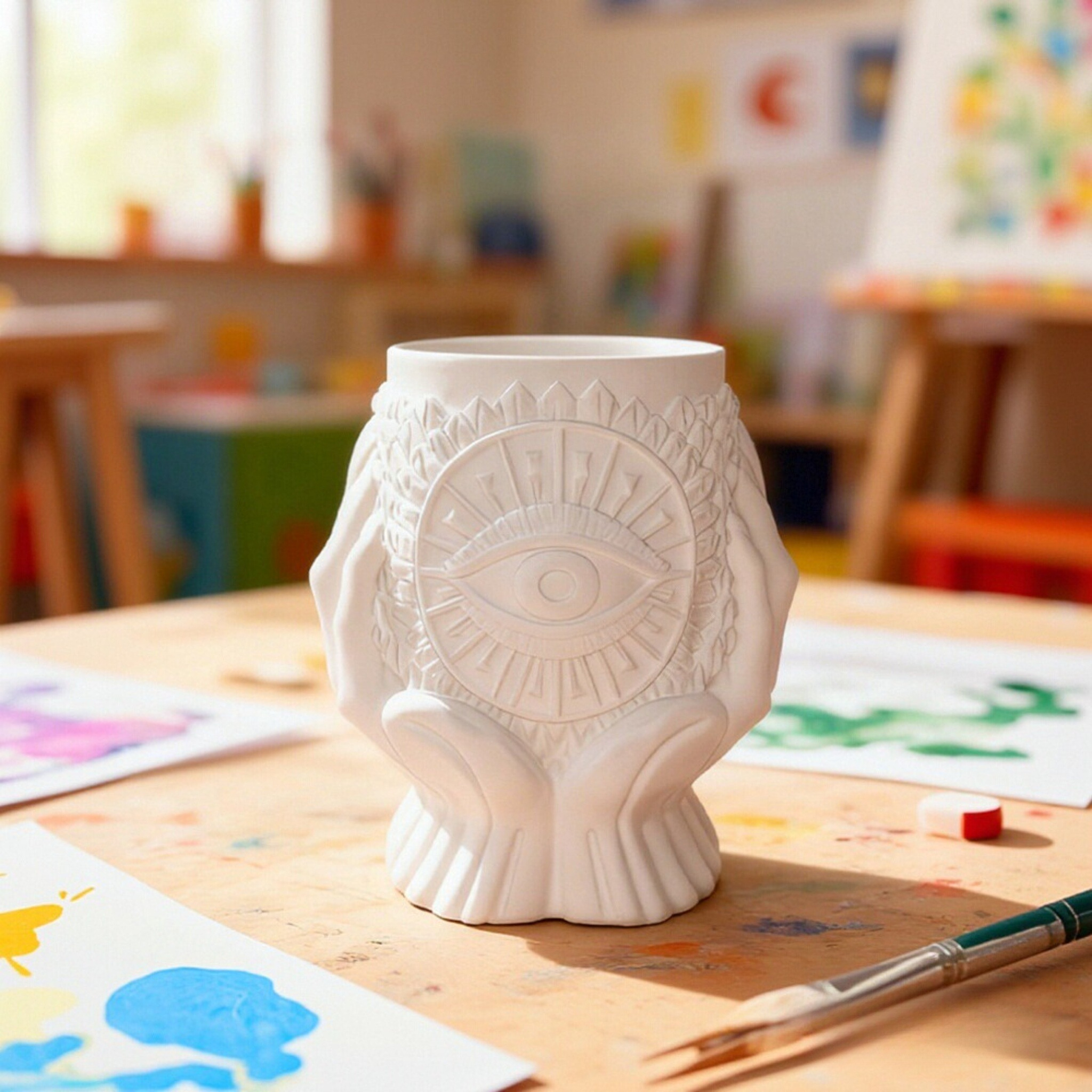 Guardian Eye Candle Cup Silico - Echeveria Succulent บทวิจารณ์และราคา