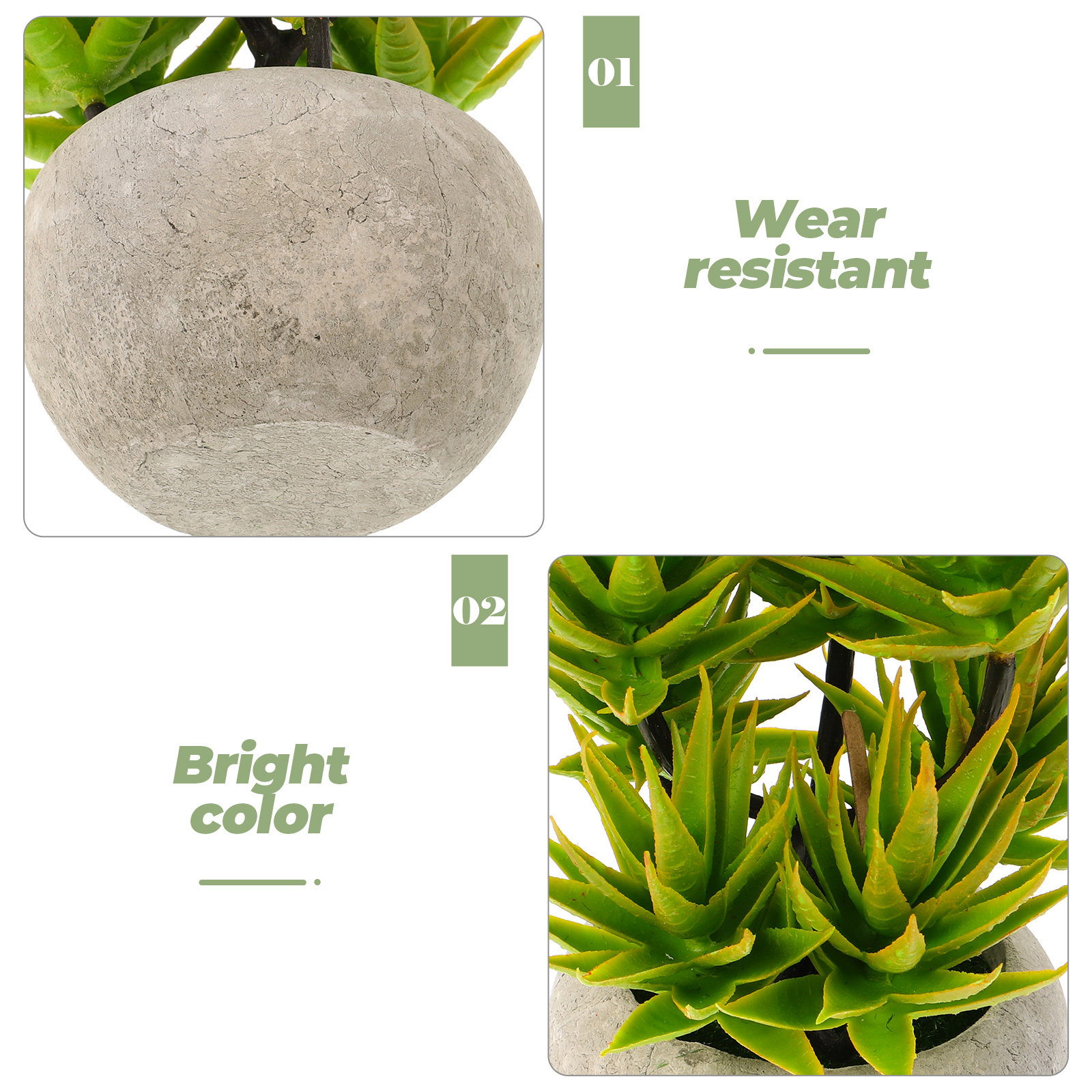 Artificial Aloe Vera Plant Pot - Aloe Vera Pot บทวิจารณ์และราคา